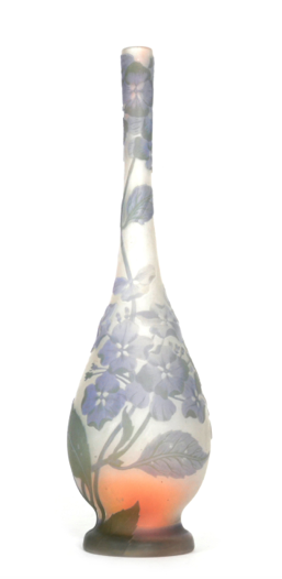 御値引 Emile Gallé: Keramik， Glas und Möbe Emile Gallé Glass